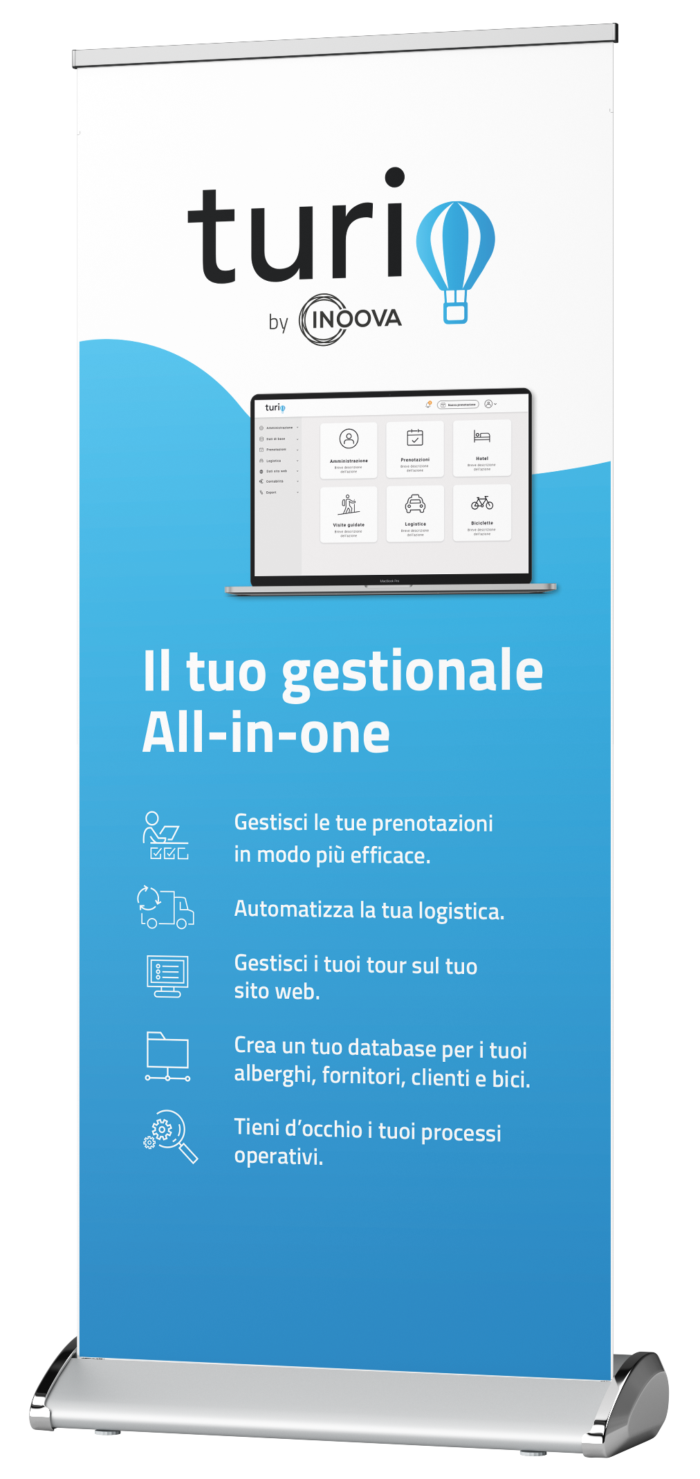 Turio – gestionale per operatori turistici